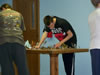 A.K. setting up herosacpe