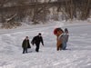 sledding 2008
