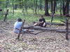 building the fire - summer camp 2008