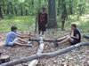 building the fire - summer camp 2008