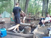 building the fire - summer camp 2008