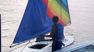 hiking, sailing, and shooting sports - Owasippe 2009