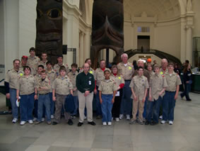 Group at the field museum